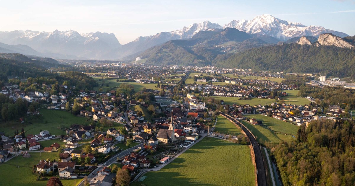 Ausblick auf Puch - Foto: TVB Puch - Kuscheiart